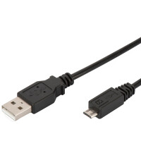 DIGITUS USB 2.0 Anschlusskabel, USB-A - Micro USB-B, 3,0 m