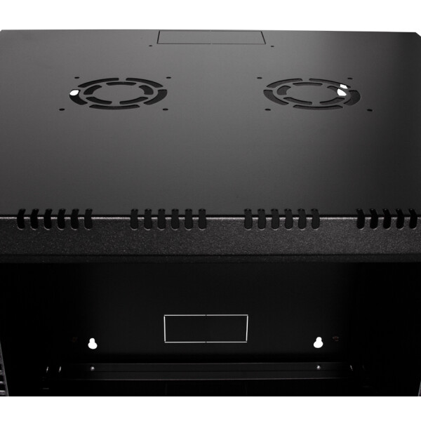 LogiLink 19" Wandverteiler, einteilig, 6 HE, lichtgrau