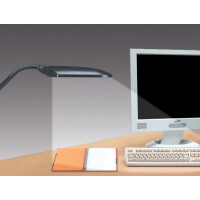 UNiLUX LED-Tischleuchte DUO, schwarz