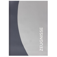 ROTH Zeugnismappe Duo, DIN A4, grau