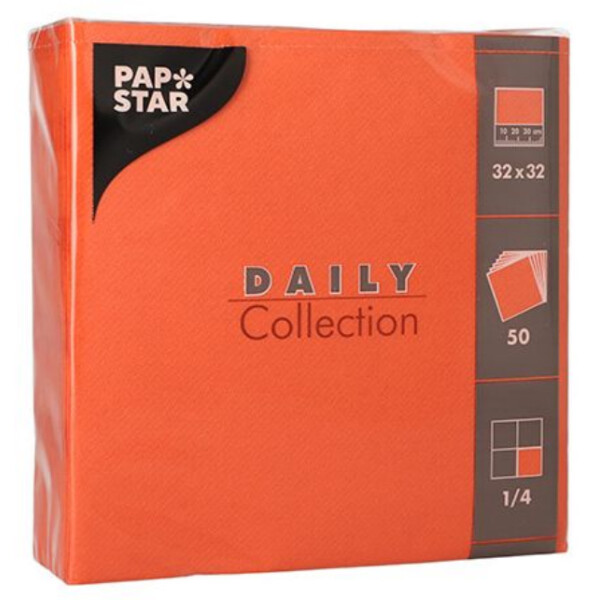 PAPSTAR Lunch-Servietten, 320 x 320 mm, 3-lagig, dunkelgrün