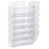 DURABLE Wand-Prospekthalter-Set "FLEXIPLUS 6", A4, 6 Fächer