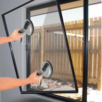 IWH Saugheber Aluminium, mit 2 Köpfen, Tragkraft: 80...