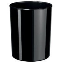 HAN Papierkorb i-Line, Kunststoff, 13 Liter, schwarz