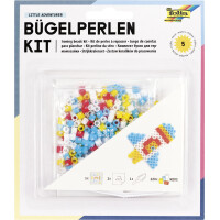 folia Bügelperlen Starter Set KIDS - Quadrat