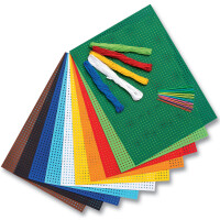 folia Stickkarton-Set, 175 x 245 mm, 300 g qm, 25-teilig