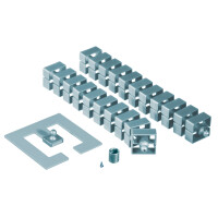 BACHMANN Kabelschlange Quadro-Set, Farbe: schwarz