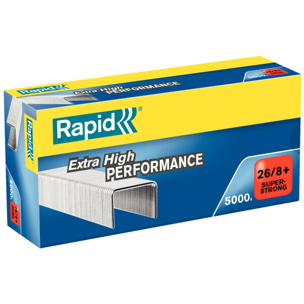 Rapid Heftklammern Super Strong 73 10, galvanisiert