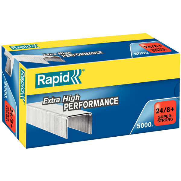Rapid Heftklammern Super Strong 73 10, galvanisiert