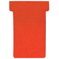 FRANKEN T-Karten, Größe 2 48 x 84 mm, rot