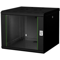 DIGITUS 19" Wandverteiler, einteilig, 7 HE, schwarz