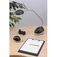 ALBA Klammerspender "CLIPO", aus Kunststoff, grau schwarz