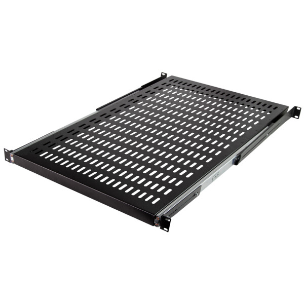 LogiLink 19" Fachboden, 1 HE, ausziehbar, (T)800 mm