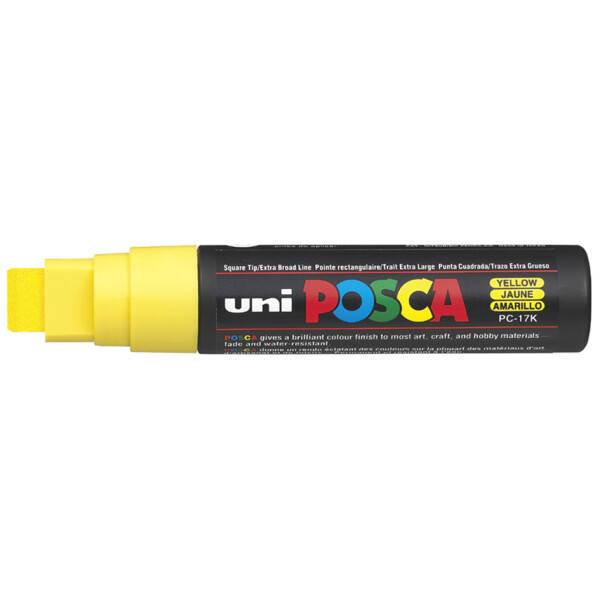 POSCA Pigmentmarker PC-17K, gelb