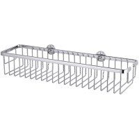 tesa Duschkorb ALUXX S, viereckig, Aluminium verchromt