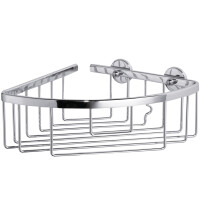 tesa Duschkorb ALUXX S, viereckig, Aluminium verchromt