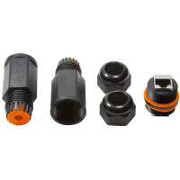 LogiLink Outdoor Patchkabel-Verbinder, Kat.6A, geschirmt