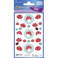 AVERY Zweckform ZDesign Sticker CREATIVE "Herzen"