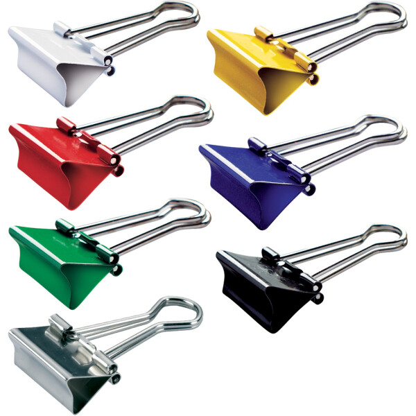 MAUL Foldback-Klammer, sortiert, (B)32 mm, Klemmweite: 13 mm