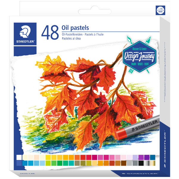 STAEDTLER Ölpastellkreide Design Journey, 12er Kartonetui