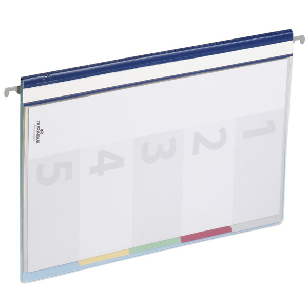 DURABLE Organisationshefter DIVISOFLEX, DIN A4, blau