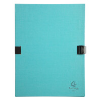 EXACOMPTA Dokumentenmappe NCLIP, DIN A4, türkis
