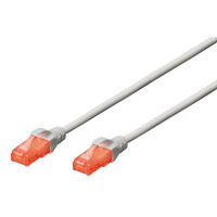 DIGITUS Patchkabel, Kat.6, U UTP, 25 m, grau