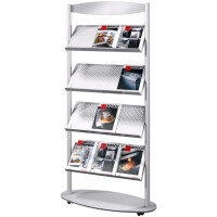 kerkmann Prospektregal Sirius, für 12 x DIN A4,...