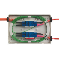 Telegärtner Micro-Spleißbox, 4 x SC Duplex...