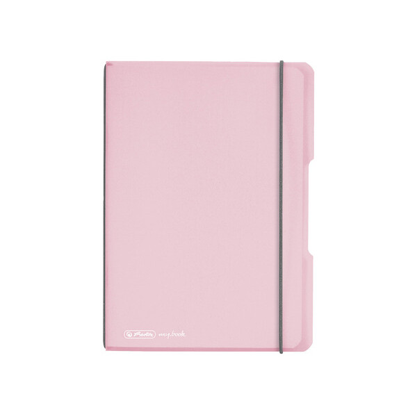 herlitz Notizheft my.book flex Pastell, A5, PP-Cover,flieder