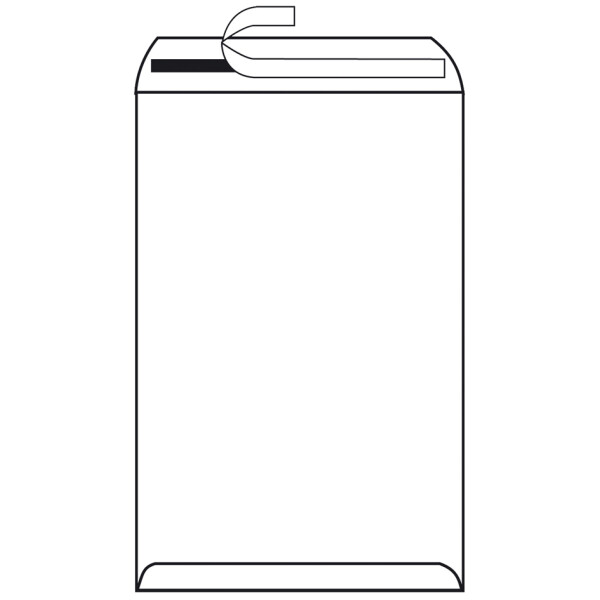 herlitz Versandtasche, DIN C5, ohne Fenster, braun