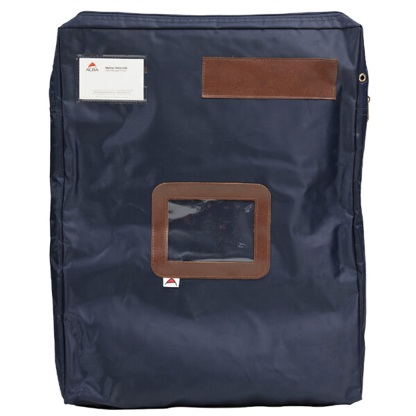ALBA Banktasche "POCSOUGM" mit Dehnfalte, Polyester, blau