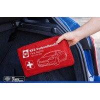IWH KFZ-Verbandtasche, Inhalt DIN 13164, schwarz