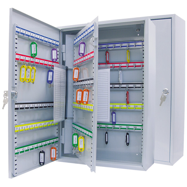 WEDO Schl&uuml;sselschrank f&uuml;r 150 Schl&uuml;ssel, lichtgrau