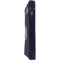 ALBA Banktasche "POCSOU B" mit Dehnfalte, Polyester, blau