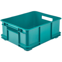 keeeper Aufbewahrungsbox Euro-Box L "bruno eco", blau