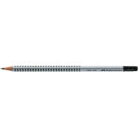 FABER-CASTELL Bleistift GRIP 2001 mit Radierer,...