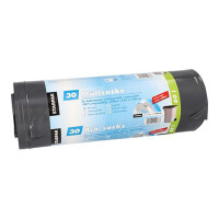 STARPAK Müllsäcke LDPE, 120 Liter, blau