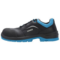 uvex 2 xenova Halbschuh S3 SRC, Gr. 42, schwarz blau