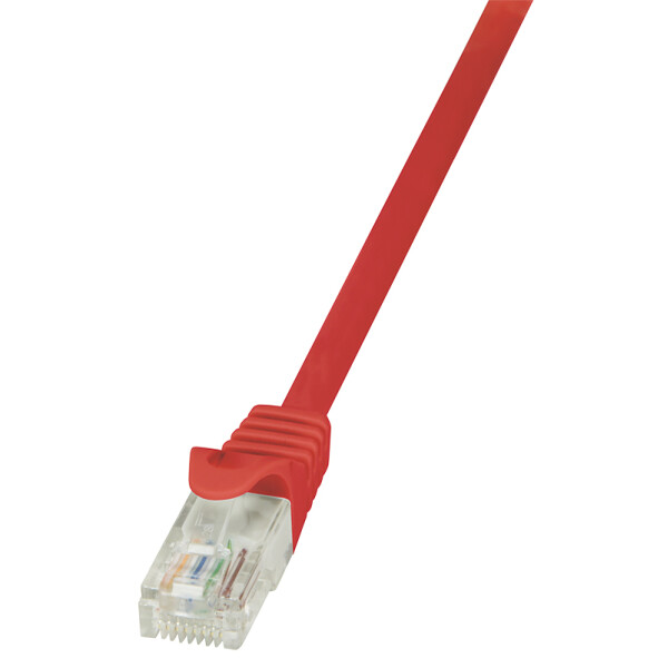 LogiLink Patchkabel EconLine, Kat. 6, U UTP, 0,5 m, grau