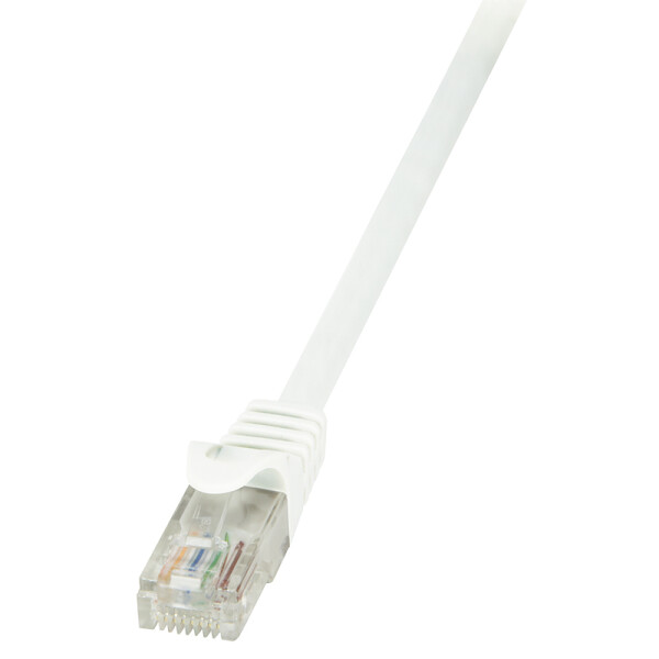LogiLink Patchkabel EconLine, Kat. 6, U UTP, 0,5 m, grau
