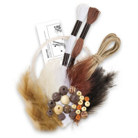 folia Traumfänger-Set "ETHNO", 35-teilig