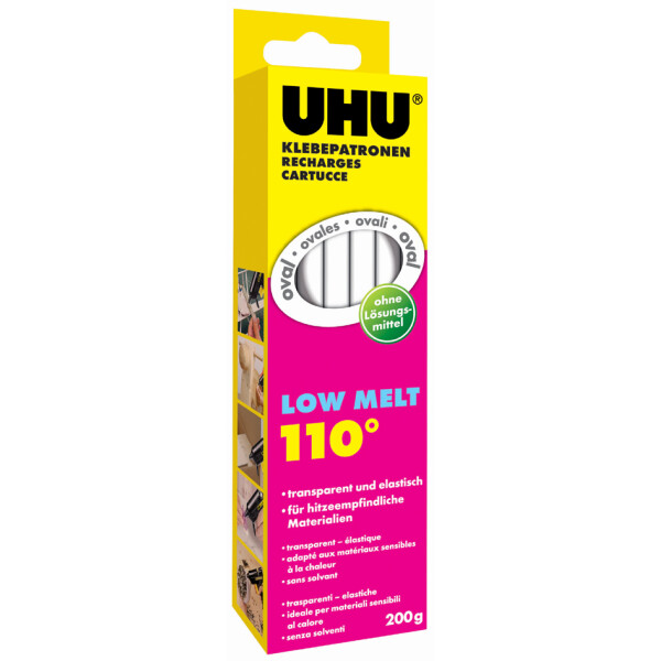 UHU Niedrigtemperatur-Klebepistole Low Melt Creative