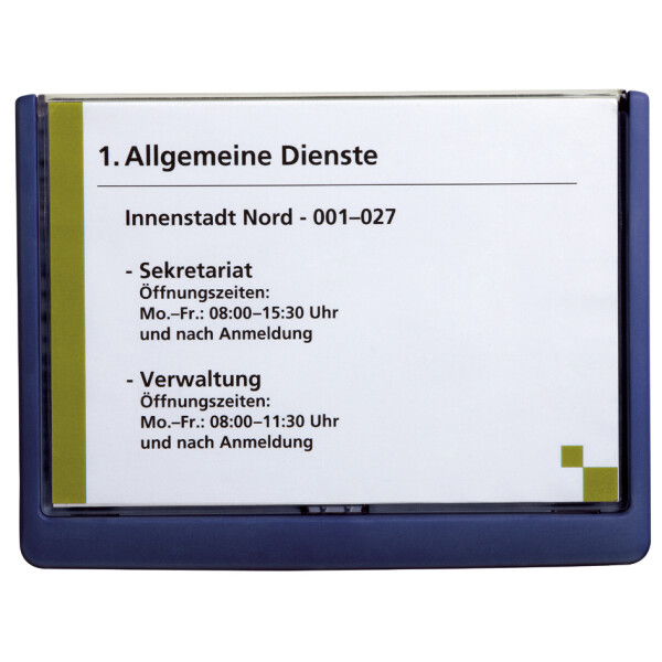 DURABLE Türschild CLICK SIGN, DIN A5, weiß