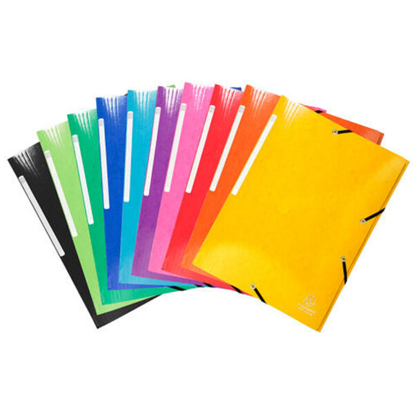 EXACOMPTA Eckspannermappe Iderama, A4, Karton, gelb