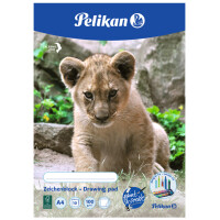 Pelikan Zeichenblock C4 20, DIN A4, 100 g qm, 20 Blatt