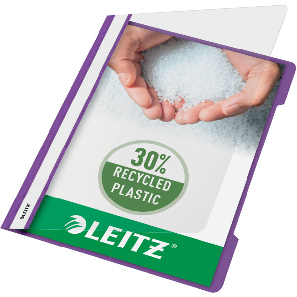 LEITZ Schnellhefter Standard, DIN A4, PP, grau