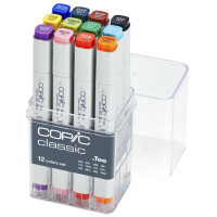 COPIC Marker classic, 12er Basis Set