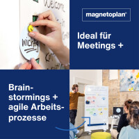 magnetoplan Moderationskarten rund, Durchmesser: 100 mm