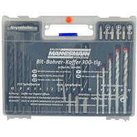 BRÜDER MANNESMANN Bohrer & Dübelsatz,...